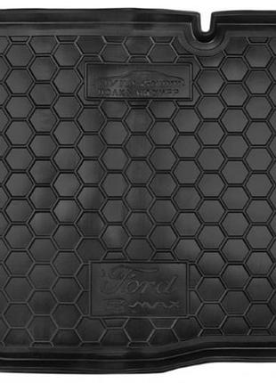 Коврик в багажник ford b-max 2013-, нижняя полка, 111222 avto-gumm