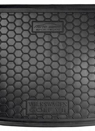 Коврик в багажник volkswagen golf 7 sportsvan 2013-, 111499 avto-gumm