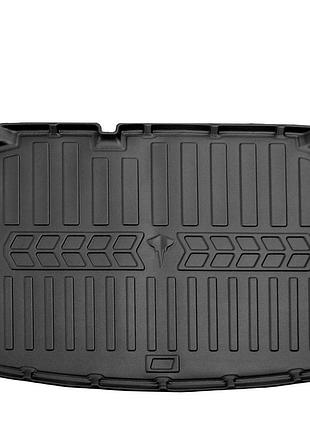 Коврик в багажник seat ateca 2016-, нижняя полка, с бортом, полиуретан, stingray 6048011
