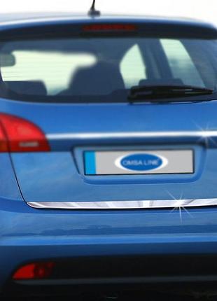 Накладка хромированная на кромку багажника kia venga 2010-, omsaline, 4015053