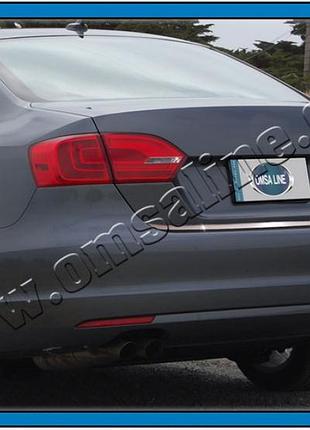 Накладка хромированная на кромку багажника volkswagen jetta 2011-, omsaline, 7540052
