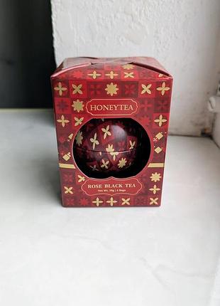 Чай rose black tea у тубусов