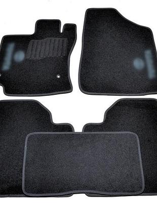Коврики в салон (ворсовые) toyota venza 2008-, черные, 5шт, avtm blccr1844