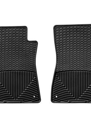 Коврики в салон mercedes-benz e-class w211/cls-class 2003-2010, передние, черные, weathertech w37