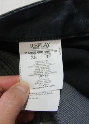 Чоловічі джинси replay newbill 38w 32l оригінал8 фото