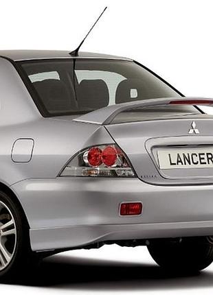 Спойлер крышки багажника mitsubishi lancer 2003-2007 abs-пластик, под покраску avtm qs004696a