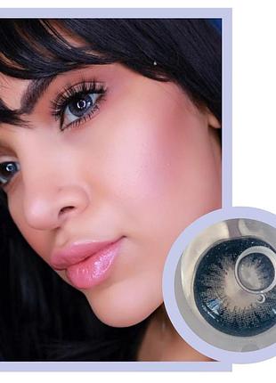 Кольорові лінзи fresh lady s gray