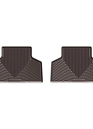 Коврики в салон bmw x5/x6 2014-, задние, какао, weathertech w326co