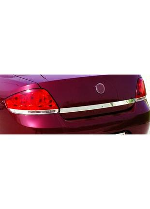 Накладка хромированная над номером (без отверстия) fiat linea 2007-, carmos, 6452918