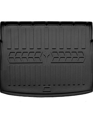 Коврик в багажник volkswagen golf 8 hb 2020- верхняя полка, с бортом, полиуретан, stingray 6024611