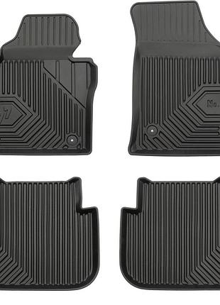Коврики в салон volkswagen touran 2003-2010, с бортом, frogum, fg 77407183