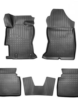 Коврики в салон subaru xv 2017-, полиуретан, norplast, npa11-c84-810