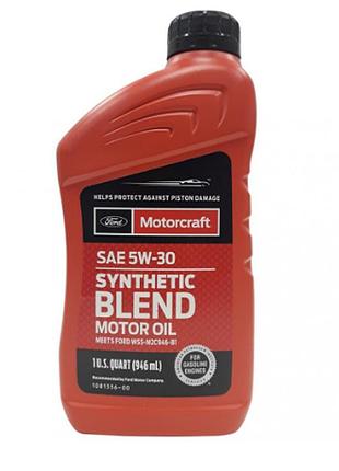 Моторное масло ford motorcraft synthetic blend 5w-30, 0946 ford xo5w30q1sp