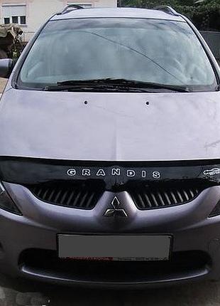 Дефлектор капота mitsubishi grandis 2003-2011 vip tuning msh26