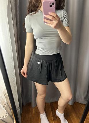 Жіночі оригінальні подвійні шорти gymshark