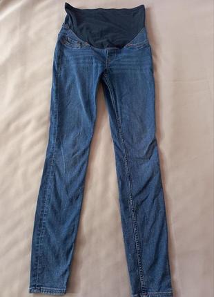 Джинсы h&amp;m mama super skinny high rib - размер xs