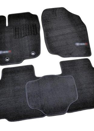 Коврики в салон (ворсовые) toyota rav4 2013-, premium, черные, avtm blclx1644