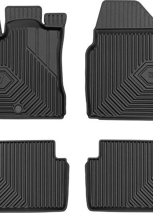 Коврики в салон nissan qashqai 2006-2013, без обдува на 2 ряда, frogum, fg 77426733