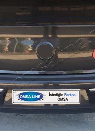 Накладка хромированная на кромку багажника volkswagen passat 2005-2012, omsaline, 7505053