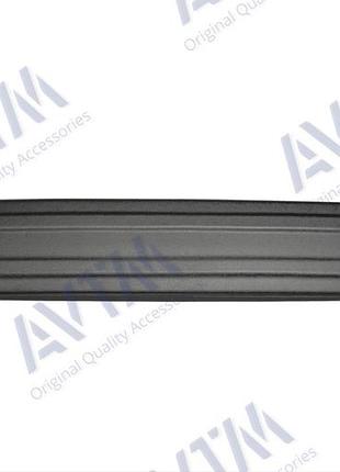Зимняя накладка renault logan/sandero 2012-2014 бампер низ, матовая avtm flmt0137