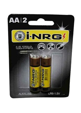 Батарейка i-nrg ultra 2aa - блістер 2 шт. тм i-nrg