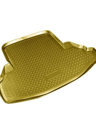 Коврик в багажник honda accord 7 sd 2003-2008, полиуретан, бежевый, norplast npl-p-30-05b
