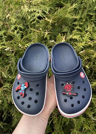 Сабо crocs c13 (18см по крапкам)