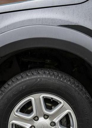 Расширители колесных арок ford ranger 2015-, 4 шт egr ff212050