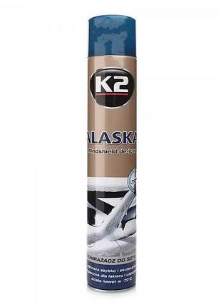 Средство k2 для размораживания стекла perfect alaska 750 мл k2 k608