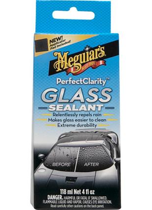 Защитный силант антидождь meguiars perfect clarity glass sealant 118мл meguiars g8504