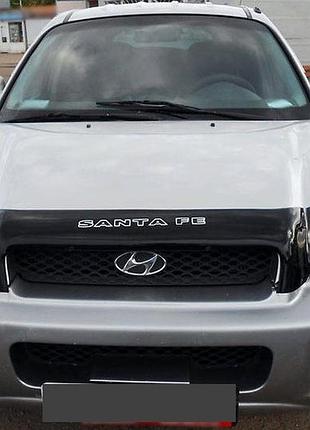 Дефлектор капота hyundai santa fe 2000-2005 vip tuning hyd56