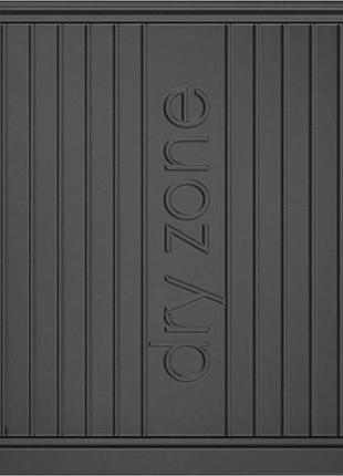 Коврик в багажник peugeot 2008 2013-2019, без двухуровневого пола, dry-zone, frogum fg dz549925