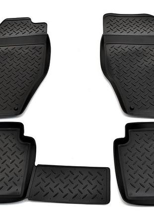 Коврики в салон peugeot 307 2001-2008, полиуретан, norplast, npl-po-64-36