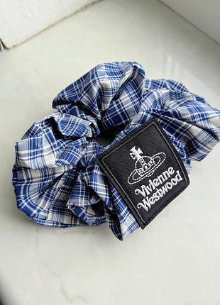 Бант - резинка для волосся blue vivienne westwood