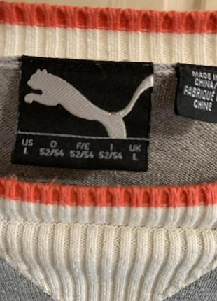 Puma — чоловічий светр, розмір l 6
