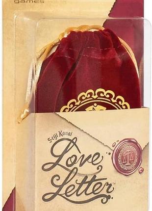 Уценка! настольная игра тайное послание (листи закоханих, love letter) + правила на украинском