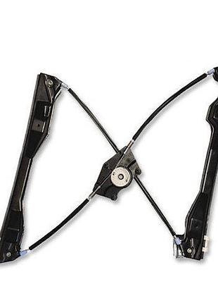 Стеклоподъемник skoda superb 2002-2008/volkswagen passat b5/b5+ 1997-2005, передний левый с панелью, без моторчика, jp group,