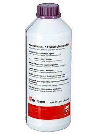 Антифриз-концентрат g12+ antifreeze, фиолетовый, 1,5л febi 19400