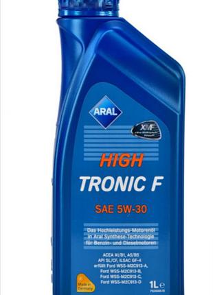 Моторное масло aral high tronic f 5w30 1л aral 1552a0
