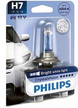 Автолампа h7 crystal vision 12v 55w px26d (блистер 1шт)