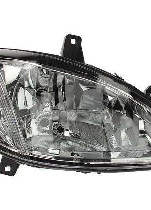 Фара передняя mercedes-benz vito w639 2003-2010, правая h7/h7/h7, электрическая регулировка, depo, 440-1140r-ld-em