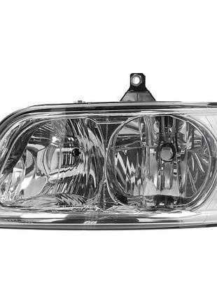 Фара передняя citroen jumper 2002-2005/peugeot boxer 2003-2005, левая h1/h7, электрическая регулировка, depo, 550-1130l-ld-em