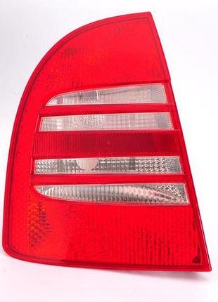 Фонарь задний skoda superb 2001-2006, левый задний, depo, 665-1906l-ue