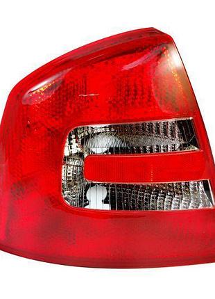 Фонарь задний skoda octavia a5 2004-2009, левый, depo, 665-1909l-ue