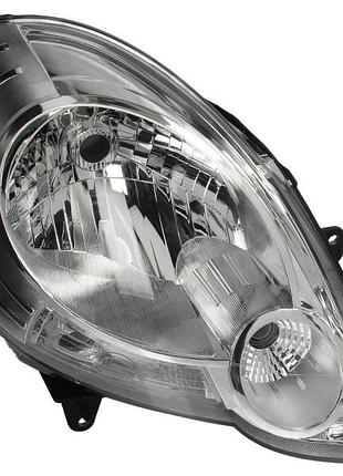 Фара передняя renault kangoo 2008-2013, правая h4, электрическая регулировка, depo, 551-1176r-ld-em