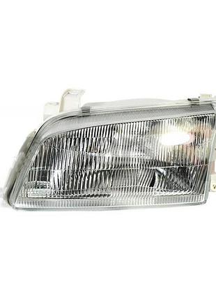 Фара передняя toyota carina e 1992-1995, левая h4, электрическая регулировка, depo, 212-1156l-ld-em