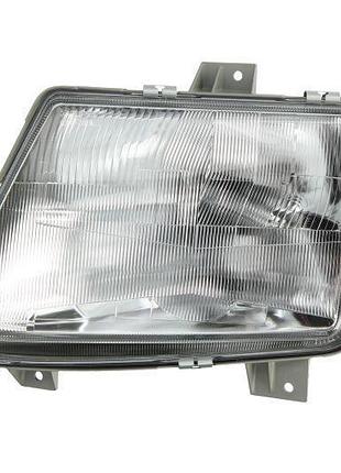 Фара передняя mercedes-benz vito w638 1995-2003, левая h4/h1, механическая регулировка, depo, 440-1119l-ld-e