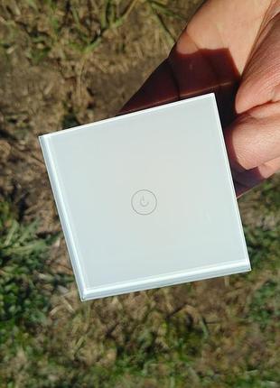 Беспроводной wi-fi диммер света bseed smart wifi 1 gang для умного дома белый