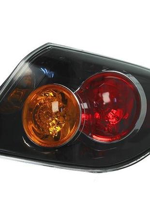 Фонарь задний mazda 3 hb 2003-2005, правый, наружный черный, depo, 216-1964r-uq