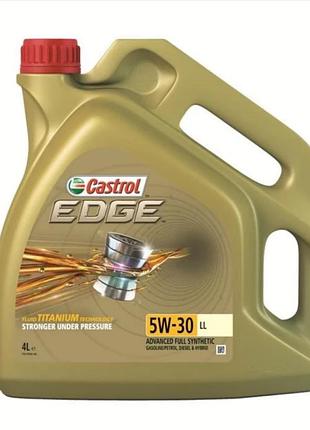 Моторное масло castrol edge 5w-30 ll 4л castrol 15668e